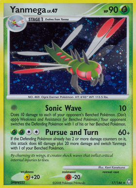 Yanmega (17/146) [Diamante y Perla: Leyendas despertadas] 