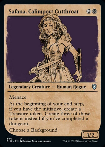 Safana, Degolladora de Calimport (Escaparate) [Commander Legends: Battle for Baldur's Gate] 