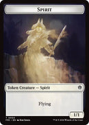 Spirit // Jace Double-Sided Token [Reality Fracture Commander Tokens]-1