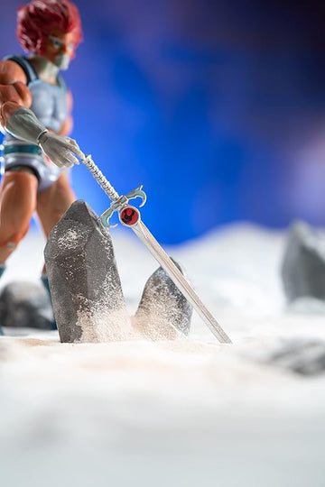 ULTIMATES! 7 in Plastic ThunderCats - Lion-O (Hook Mountain Frozen Ice) - 0