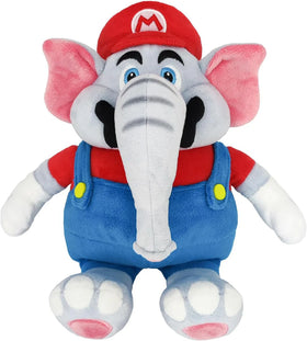 Super Mario Elephant Mario 10" Plush