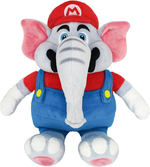 Super Mario Elephant Mario 10" Plush
