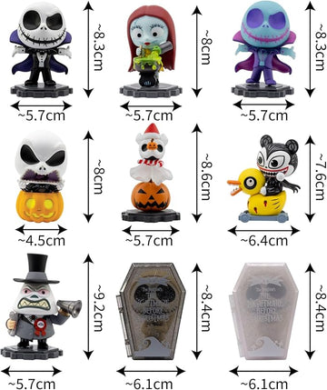 The Nightmare Before Christmas Blind Box Collectible Mini Figure | Hot Toys Cosbi Collection Series 2 (One of Eight) - 0