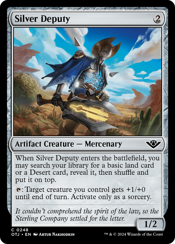 Diputado de Plata [Forajidos de Thunder Junction] 