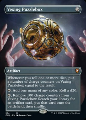 Caja de rompecabezas desconcertante (arte alternativo sin bordes) [Commander Legends: Battle for Baldur's Gate] 