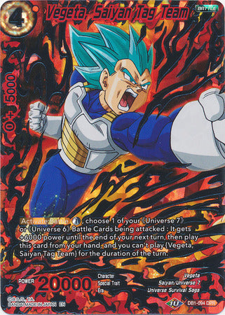 Vegeta, equipo de combate Saiyan (DB1-094) [Dragon Brawl] 