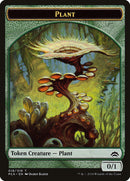 Plant // Ooze (016) Double-Sided Token [Planechase Anthology Tokens]-1