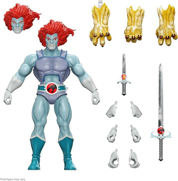 ULTIMATES! 7 in Plastic ThunderCats - Lion-O (Hook Mountain Frozen Ice)