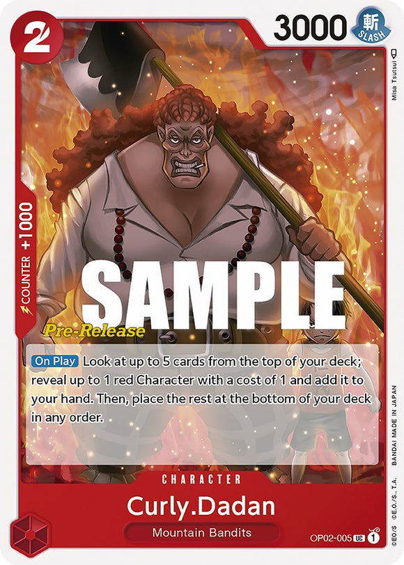 Curly.Dadan [Tarjetas de prelanzamiento de Paramount War] 