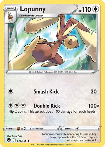 Lopunny (145/195) [Espada y escudo: Tempestad de plata] 