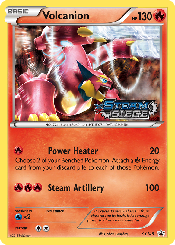 Volcanion (XY145) [Promociones de XY: Black Star] 