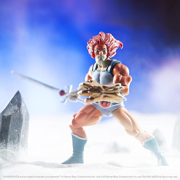 ULTIMATES! 7 in Plastic ThunderCats - Lion-O (Hook Mountain Frozen Ice)