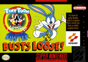 Red Fox Gaming - Hickory - Tiny Toon Adventures Buster Busts Loose - Video Game - Super Nintendo