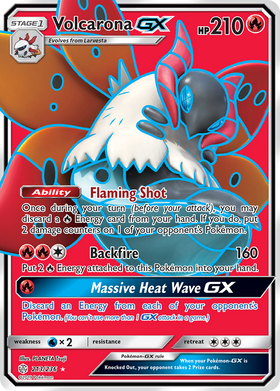 Volcarona GX (213/236) [Sol y Luna: Eclipse Cósmico] 
