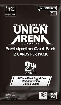Union Arena Participation Card Set Pack 2026 Vol. 4