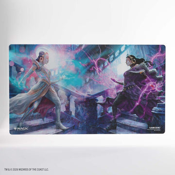 Magic: The Gathering Reality Fracture Shiny Playmat - Liliana, Devoted Healer/Liliana, Callous Necromancer - GameGenic Playmat