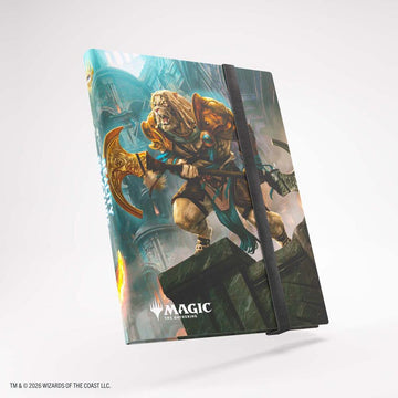 Magic: The Gathering Reality Fracture Casual Album 18-Pocket - Ajan, Path of Vegeance/Ajani, Counter Attack Leader - GameGenic Storage Album