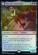 Henrika Domnathi // Henrika, Infernal Seer [Innistrad: Crimson Vow Prerelease Promos]-1