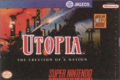 Red Fox Gaming - Hickory - Utopia The Creation of a Nation - Video Game - Super Nintendo