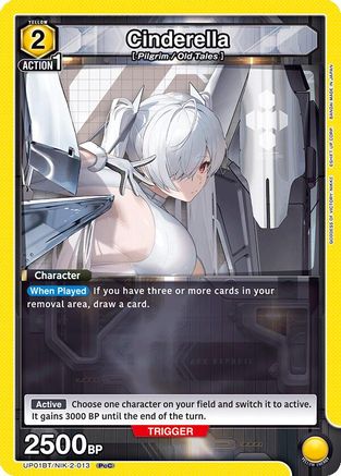 Cinderella (013) (UP01BT/NIK-2-013) - UP01BT GODDESS OF VICTORY NIKKE Precious Booster Foil