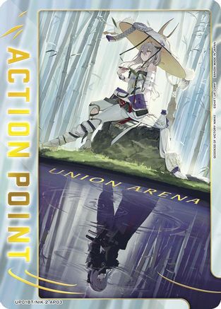 Action Point Card (AP03) (UP01BT/NIK-2-AP03) - UP01BT GODDESS OF VICTORY NIKKE Precious Booster Foil