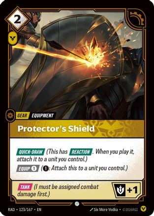 Protector's Shield (123/167) - Radiance