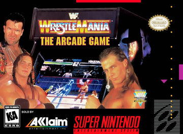 Red Fox Gaming - Hickory - WWF Wrestlemania Arcade Game - Video Game - Super Nintendo