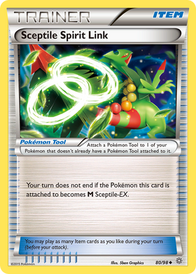Enlace espiritual de Sceptile (80/98) [XY: Ancient Origins] 