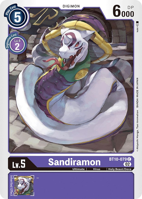 Sandiramon [BT10-079] [Encuentro Xros] 