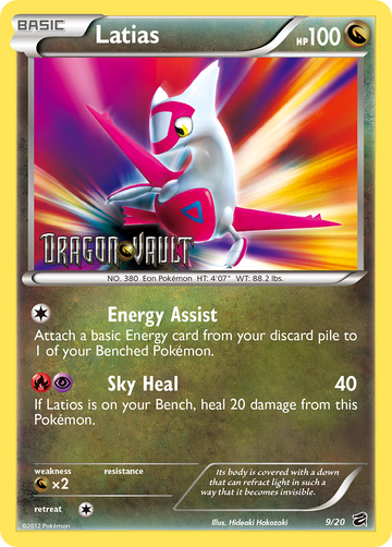 Latias (20/9) [Blanco y negro: Bóveda del dragón] 