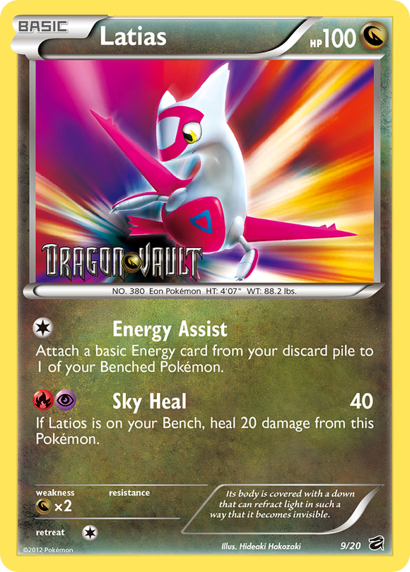 Latias (20/9) [Blanco y negro: Bóveda del dragón] 