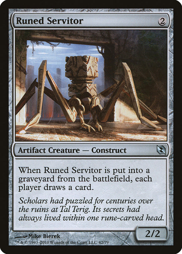Servidor rúnico [Duel Decks: Elspeth vs. Tezzeret] 
