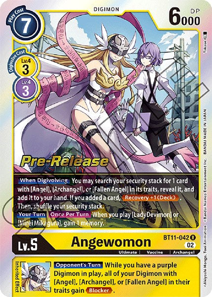 Angewomon [BT11-042] [Promociones previas al lanzamiento de la fase dimensional] 
