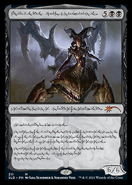 Sheoldred, la Susurrante (Phyrexiana) [Serie Secret Lair Drop] 