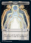 Copy // Fractal Double-Sided Token [Commander 2021 Tokens]-1