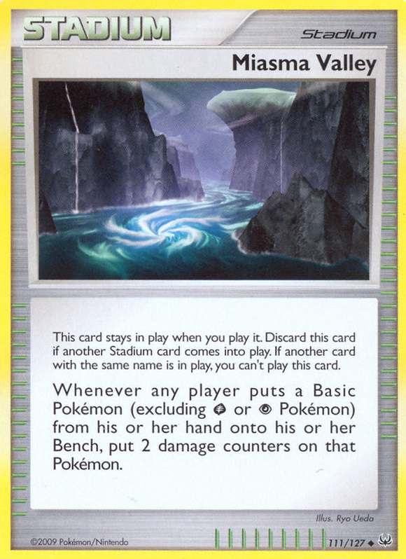 Valle del Miasma (111/127) [Platino: Conjunto básico] 