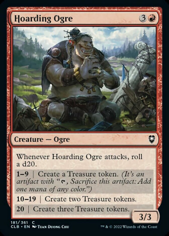 Ogro acaparador [Commander Legends: Battle for Baldur's Gate] 