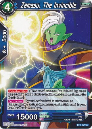 Zamasu, El Invencible (BT2-057) [Union Force] 