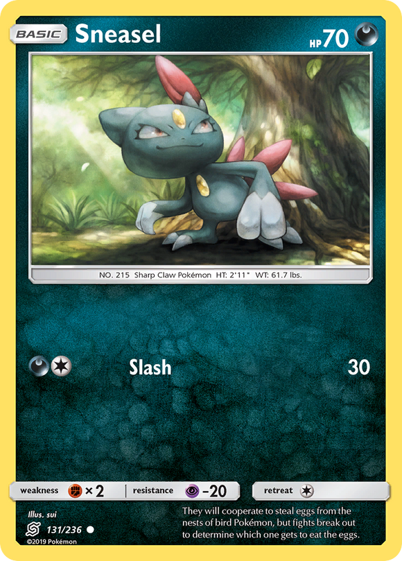 Sneasel (131/236) [Sol y Luna: Mentes Unificadas] 