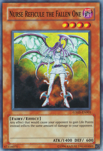 Enfermera Reficule la Caída [GX05-EN001] Súper Rara 