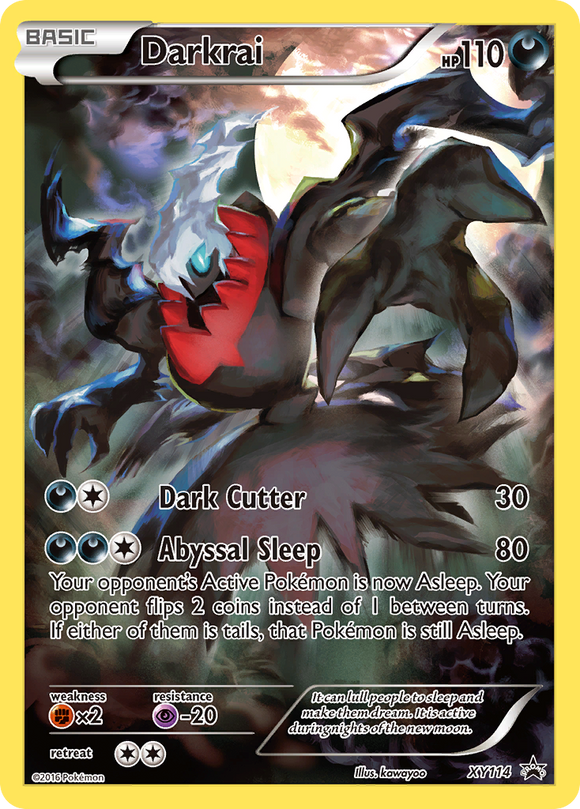 Darkrai (XY114) [Promociones de XY: Black Star] 