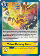 Yellow Memory Boost! [P-037] [Promotional Cards]-2
