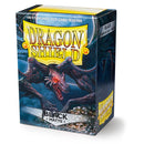 Dragon Shield: Standard 100ct Sleeves - Black (Matte)-2