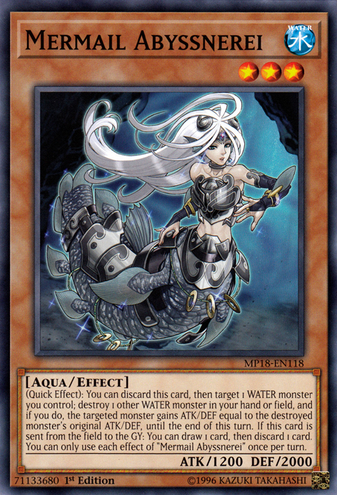 Mermail Abyssnerei [MP18-EN118] Común 