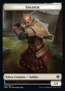 Soldier // Badger Double-Sided Token [Dominaria United Tokens]-1