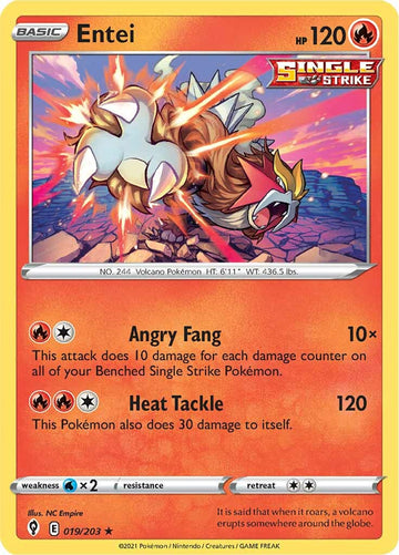 Entei (019/203) [Espada y escudo: cielos en evolución] 