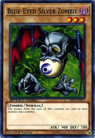 Zombi plateado de ojos azules [SBSC-EN011] Común 