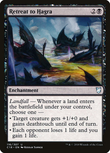 Retirada a Hagra [Commander 2018] 