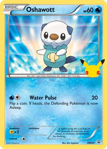 Oshawott (BW03) [Paquete de primer socio] 