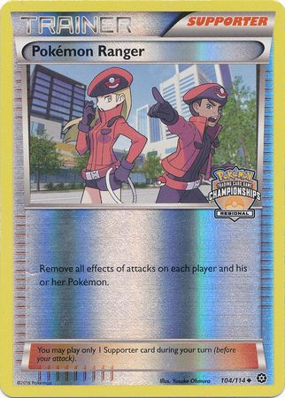 Pokémon Ranger (104/114) (Promoción de campeonato) [XY: Steam Siege] 